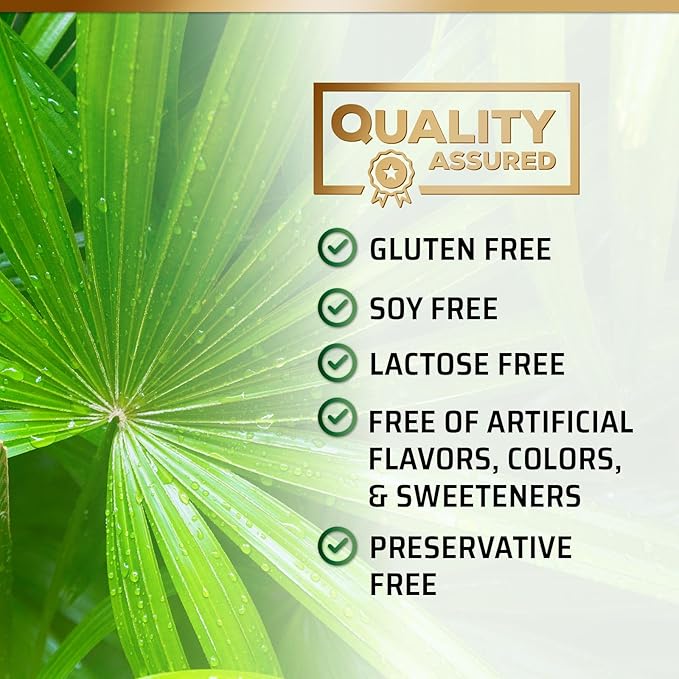 Saw Palmetto Extract Prostate Supplement - 1000 MG Saw Palmetto Supplement, Nature's Prostate Support Supplement for Men Health Support, Men's Prostate Urinary Health Support Supplement - 120 Capsules