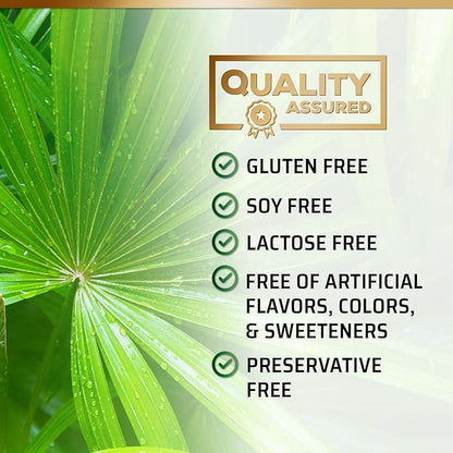 Saw Palmetto Extract Prostate Supplement - 1000 MG Saw Palmetto Supplement, Nature's Prostate Support Supplement for Men Health Support, Men's Prostate Urinary Health Support Supplement - 120 Capsules