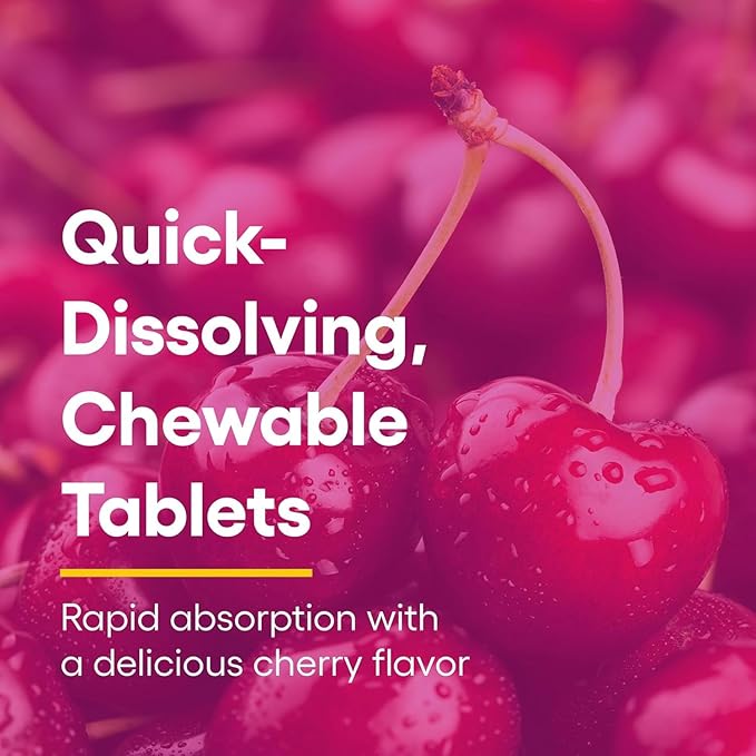 Natural Factors, Vitamin B12 Methylcobalamin 1000 mcg, Chewable Support for Energy and Immune Health, Vegetarian, Gluten Free, 90 tablets (90 servings)