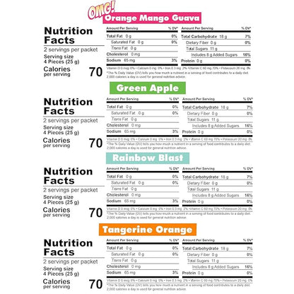 Bonk Breaker Energy Chews, Gluten-Free, Dairy-Free Ingredients to Provide Quick Energy and Focus, 1 Box of 10 Packets, Variety Pack