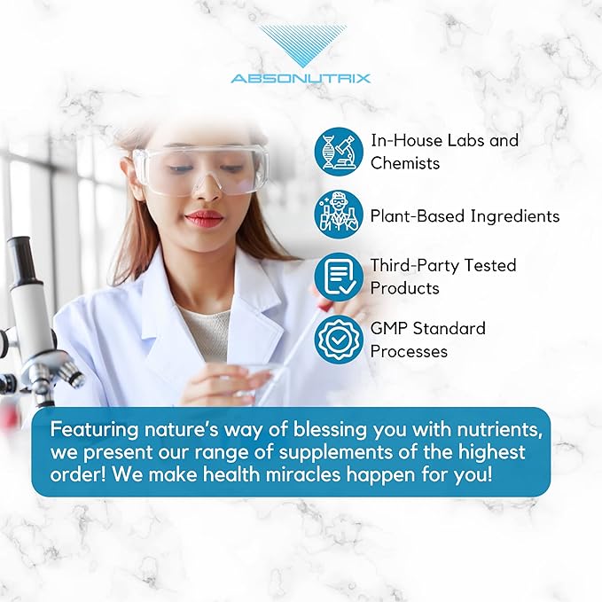 Absonutrix Horse Chestnut Extract 550 mg 4 Oz Drops, 200 Servings, Helps Detoxify, Improves Circulation, Third-Party Tested, General Health Support, Nutritional Boost, Made in USA