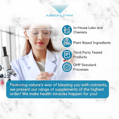 Absonutrix Horse Chestnut Extract 550 mg 4 Oz Drops, 200 Servings, Helps Detoxify, Improves Circulation, Third-Party Tested, General Health Support, Nutritional Boost, Made in USA