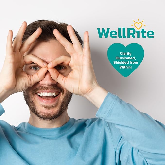 Sharp Eye Vision Gummy Vitamins, 60 Count, Strawberry Mix Flavored, Vegan, Gelatin Free, Gluten Free, Nut Free, Promotes Sharp Vision, Defense from Blue/Digital Light, Combats Eye Strain