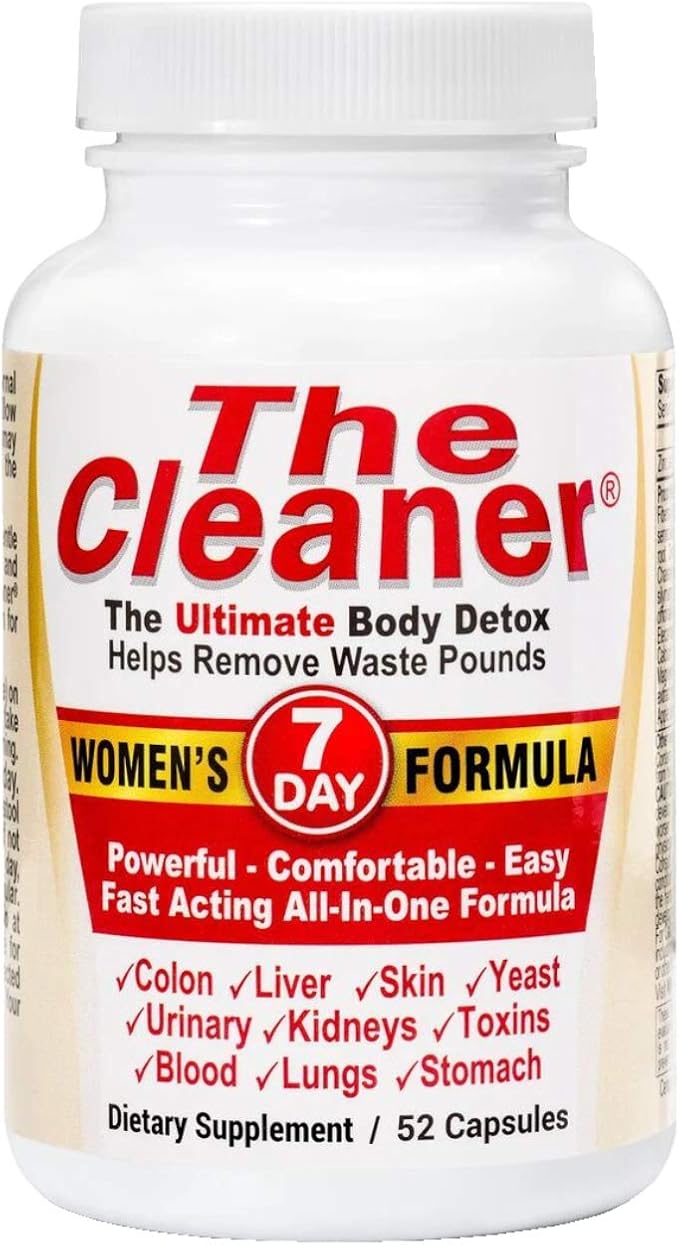 Century Systems The Cleaner 2 Pack Bundle 7 Day Women's and 7 Day Men's Ultimate Body Detox, 52 Capsules Each