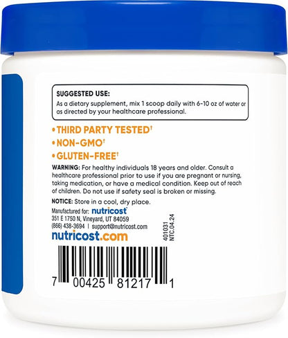 Nutricost Agmatine 100 Grams - Pure Agmatine Powder 100 Servings (Agmatine Sulfate)