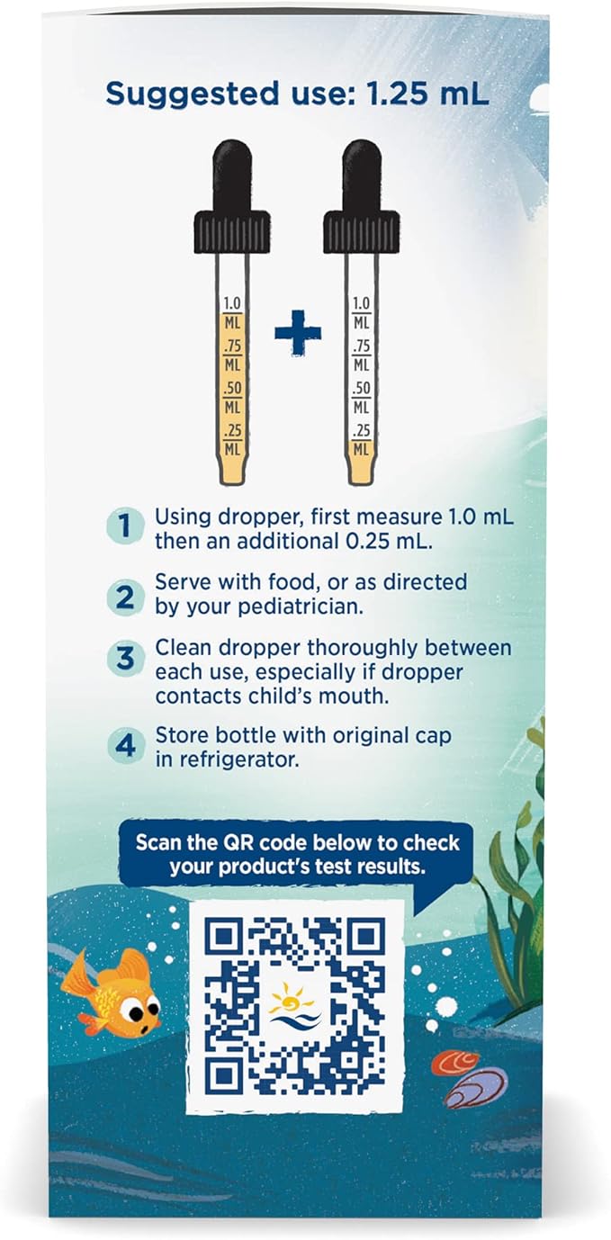 Nordic Naturals Children’s DHA Xtra, Berry Punch - 2 oz for Kids - 880 mg Total Omega-3s with EPA & DHA - Cognitive & Immune Function, Learning, Social Development - Non-GMO - 48 Servings