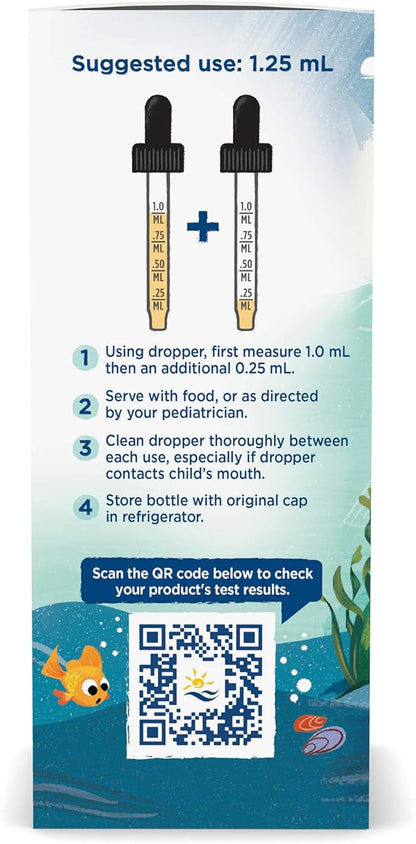 Nordic Naturals Children’s DHA Xtra, Berry Punch - 2 oz for Kids - 880 mg Total Omega-3s with EPA & DHA - Cognitive & Immune Function, Learning, Social Development - Non-GMO - 48 Servings