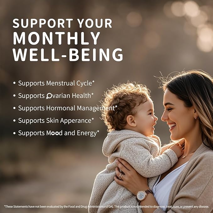 Inositol Supplement - Myo-Inositol & D-Chiro Inositol 40:1 Ratio for Hormonal Balance, Ovarian Function & Cycle Support, Vitamin B8, 120 Vegan Capsules, 30-Day Supply