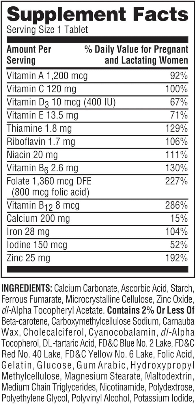 LUAL Spring Valley Prenatal Multivitamin | Prenatal Vitamins for Women | Pregnancy Must Haves Folate Supplement | 100 Tablets | Bundle 45 Diabetes Decoded