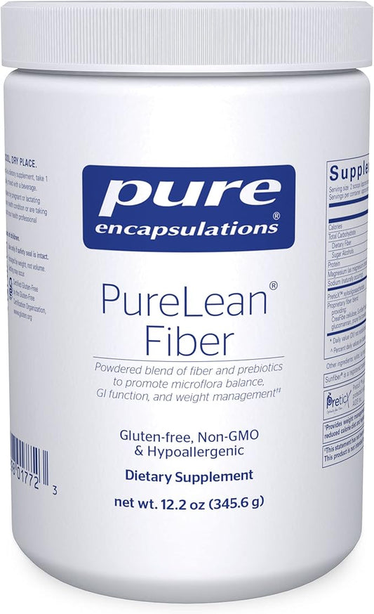 Pure Encapsulations PureLean Fiber | Powdered Blend of Soluble and Insoluble Fibers to Promote Weight Management** | 12.2 Ounces*