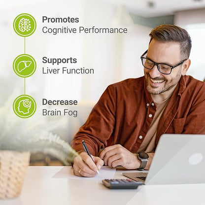 Nested Naturals Choline Bitartrate 500mg - High Potency Choline Supplements - Supports Cognitive Performance & Liver Function - 100% Vegan & Non-GMO Choline - 2-Pack (180 Vegan Capsules)