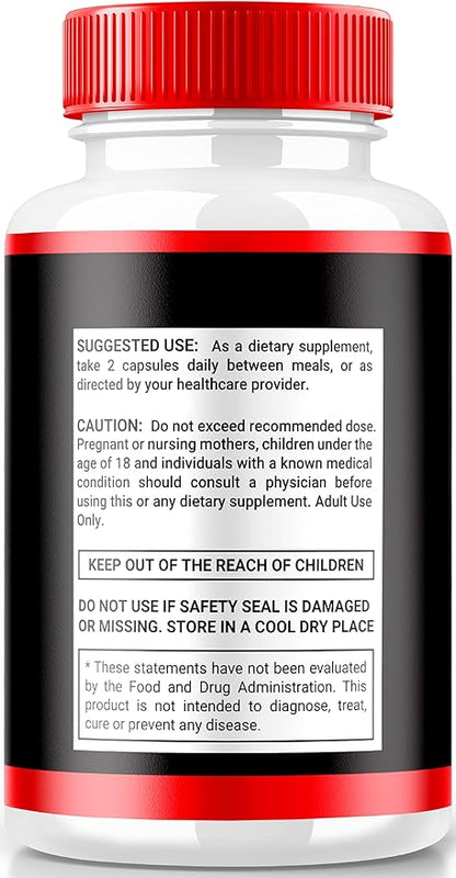 ErecBoost, ErecBoost Pills, Official ErecBoost Original Capsules for Energy & Overall Health, ErecBoost Pastillas, ErecBoost En Capsulas (60 Capsules)