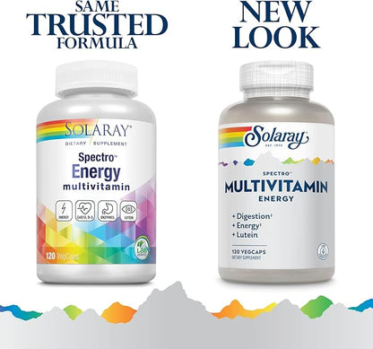 Solaray Spectro Multivitamin | 120ct (Energy)