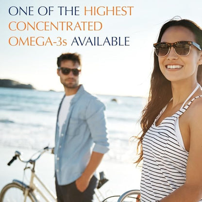 Garden of Life EPA/DHA Omega 3 Fish Oil - Minami Natural Brain Function, Heart and Mood Supplement, 120 Count