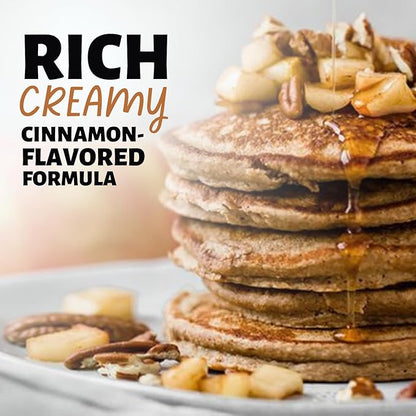 Devotion Nutrition Protein Powder Blend | Gluten Free, Keto Friendly, No Added Sugars | 1g MCT | 20g Whey & Micellar Protein | 12 Count Packets (Sinful Cinnamon)