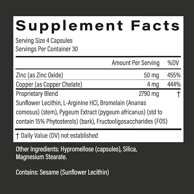 POPSTAR Labs Semen Volume Booster - Men's Semen Health & Fertility Supplement - Doctor Formulated to Increase Load Volume - Made in USA - Non-GMO, Organic, Vegan - 120 Capsules (1 Month Supply)