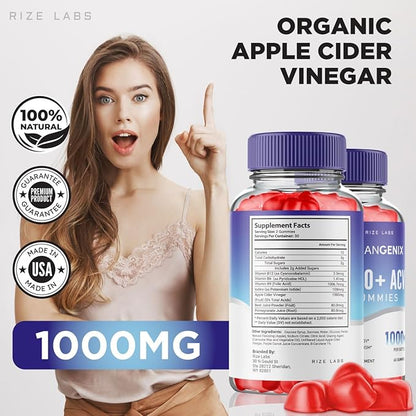 Leangenix Keto ACV Gummies, Leangenix Keto + ACV for Advanced Weight Loss, Leangenix Keto to Burn Fat and Use as Main Source of Energy, Leangenix Gomitas, Supplement Review (60 Gummies)