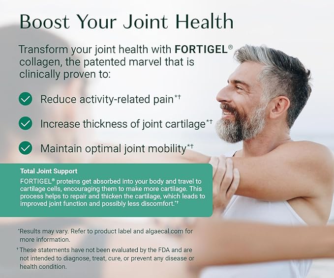 ALGAECAL Hydrolyzed Collagen Complete - Anti-Aging Collagen Powder with Clinically-Supported Beauty Collagen, Patented Formulation Verisol, Fortibone & Fortigel, Multi Collagen Peptides, 3 Packs