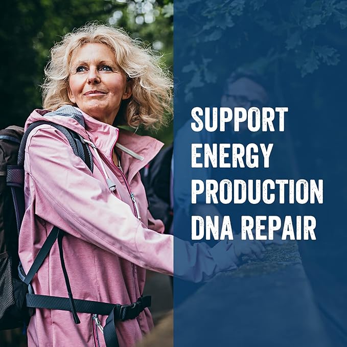 Liposomal NAD+ 500 mg + Trans-Resveratrol 300 mg, Superior Absorption True NAD Supplement Efficient for Cellular Energy Metabolism & DNA Repair, 60 Softgels