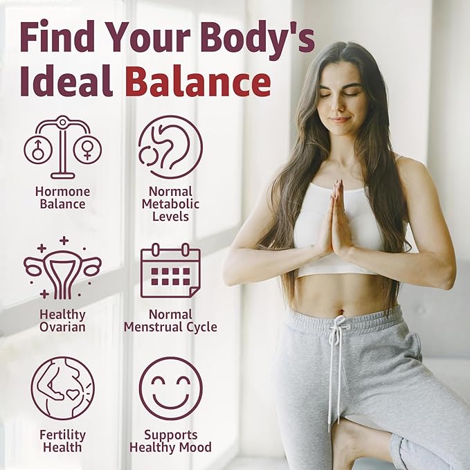 Myo-Inositol & D-Chiro Inositol Gummies 2050mg for Women with Vegan Omega-3 + D3, Magnesium Glycinate, Methyl Folate + B12, 40:1 Ratio Inositol for Hormone Balance, Fertility & Ovarian, Sugar Free