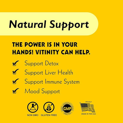 Anti Drink Liver Support Supplement-15+Key Ingredients for Craving Support,Liver Health,Kudzu, Milk Thistle,Holy Basil,DHM,All Natural Cleanse,Gradual Reduction,Nutrient Replenisher Tablets(90 Days)