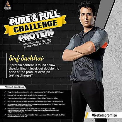 Asitis Nutrition AS-IT-is Atom Whey Protein 1kg/35.2 Oz with Digestive Enzymes | USA Labdoor Certified for Accuracy & Purity | Cafã© Latte Flavor | 27g Protein Cross-Flow Microfiltered Gluten-Free