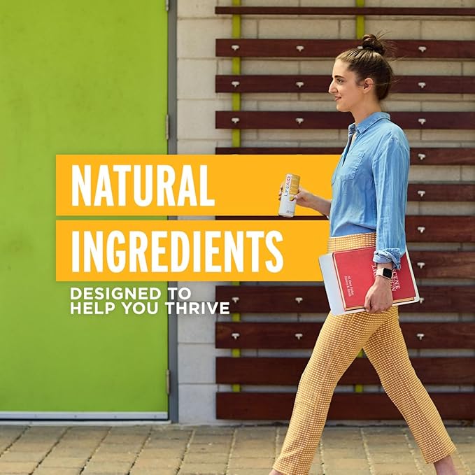 LIFEAID Vitality Blend, Daily Vitamins, Turmeric to Help Reduce Mild Inflammation from Everyday Stress, Healthy Soda Replacement, 100% Clean, Vegan, GF, 12 Fl Oz (Pack of 12)