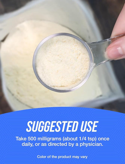 BulkSupplements.com Ascorbyl Palmitate Powder - Vitamin C Ester, Ascorbyl Palmitate 500mg - Vitamin C Supplement, Gluten Free, 500mg per Serving, 100g (3.5 oz) (Pack of 1)