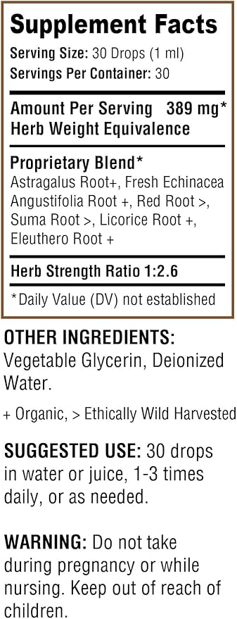 Klara Boost by Drink Inc. | High-Potency Alcohol Free Immuno-Boost | 30ML Herbal Supplement | Made of 100% Organic and Ethically Wildcrafted Natural Ingredients | Daily Detox and Revitalization