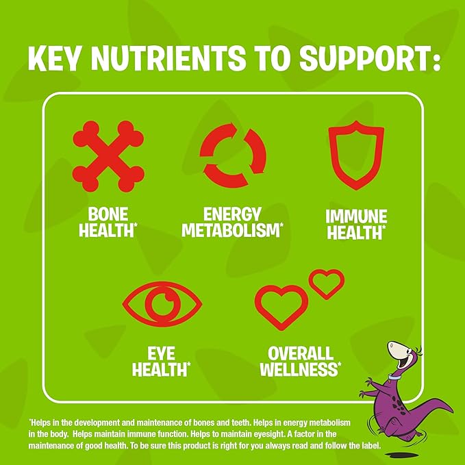 Flintstones Plus Iron Multivitamins, 60 Chewable Tablets