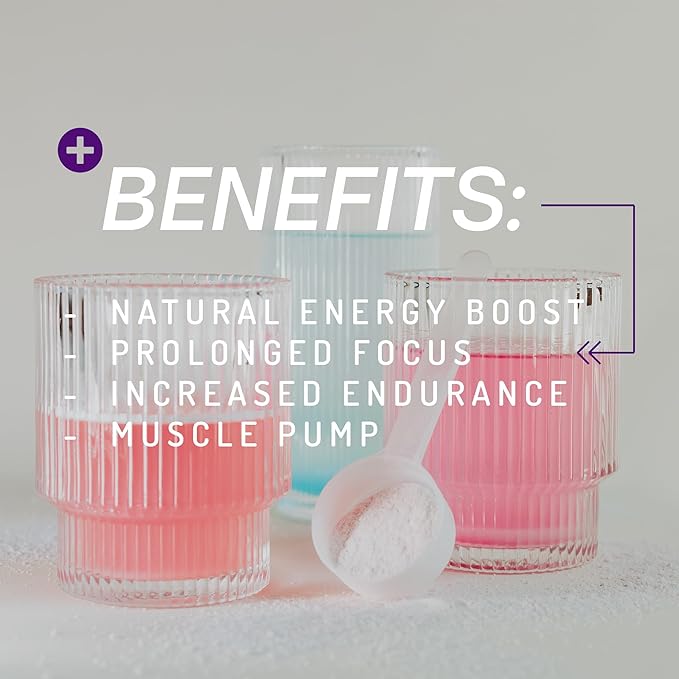 PWDRS Pre-Workout Powder, All Natural Pre Workout for Energy, Pump, Endurance & Strength, with Caffeine (Space Juice)