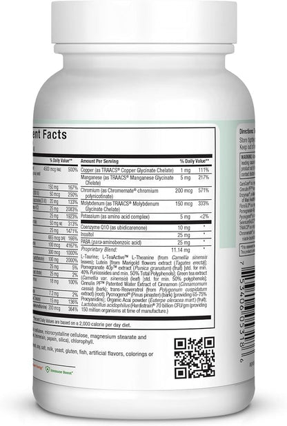 Maxi Health Two Complete - Multivitamins and Minerals - Full Potency - 180 Capsules - Kosher