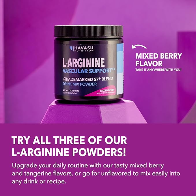 Pre Workout Powder - L Arginine Powder Nitric Oxide Supplement for Men and Women - Pre and Post Workout Support - L-Arginine L Citrulline and Beet Root Powder - Endurance and Performance - Mixed Berry