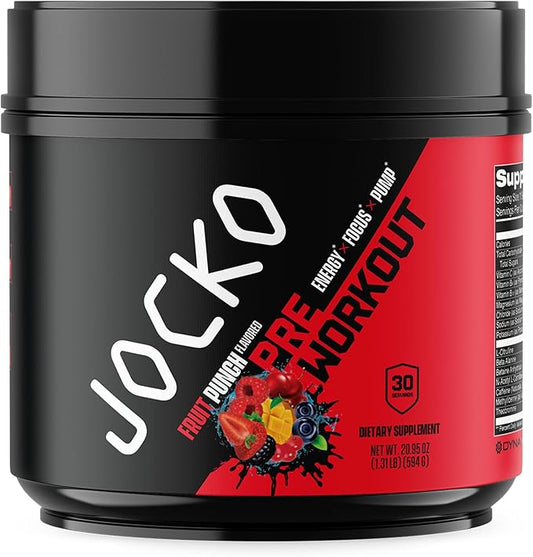 Jocko Pre Workout (Fruit Punch)