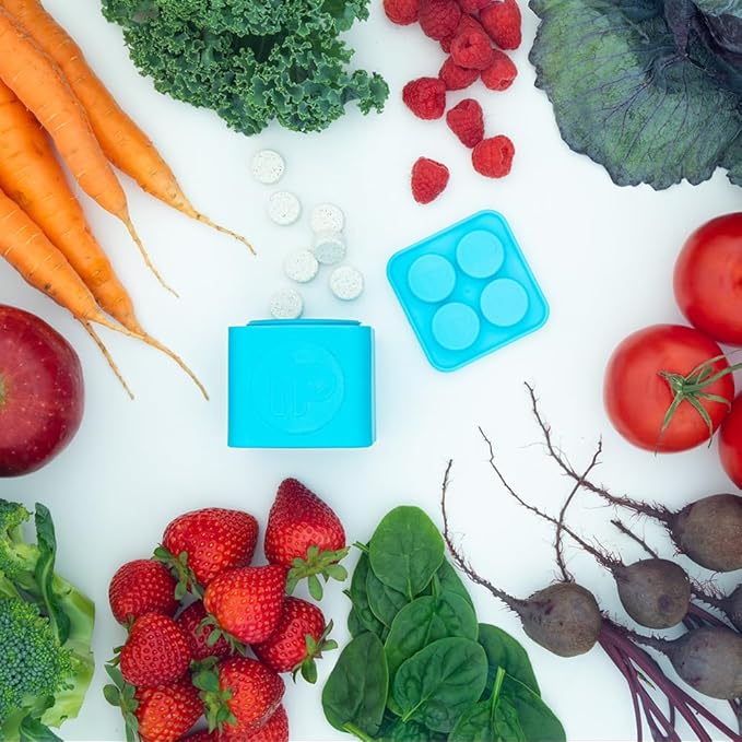 Kids Multivitamin | Chewable | Sugar-Free | Vitamins A, C, D3, E, K, B1, B2, B5, B7, & B12 | Calcium, Zinc, and Magnesium for Overall Health | Fruit Punch Flavor | 30 Day Supply