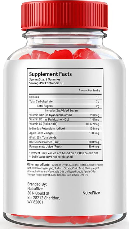(2 Pack) Rapid Charge Keto ACV Gummies, Premium Rapid Charge Keto + ACV Gummies to Support Overall Health, All Natural Apple Cider Vinegar, Keto Plus ACV Gummy Formula, Gomitas Review (120 Gummies)