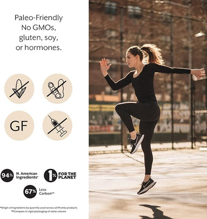 Promix Collagen Peptides and BCAA, Chocolate, 2.5lb Bulk - Hydrolyzed Collagen Protein Promotes Healthy Skin, Bones, Joints & Recovery Support - Add to Shakes, Smoothies, Beverages & Baking recipes.