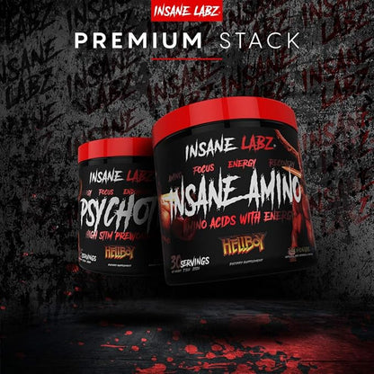 Insane Labz The Surgeon BCAA Recovery Powder - Branched Chain Amino Acid Post Workout Drink for Muscle Recovery - 30 Srvgs (30 Servings (Pack of 1), Fruit Punch)