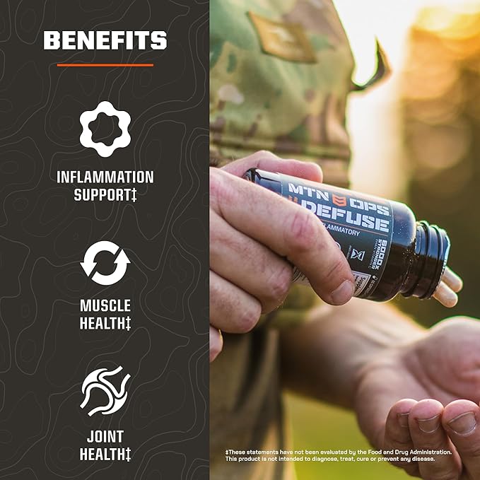 MTN OPS Defuse Joint Supplement with Antioxidants, 30 Servings