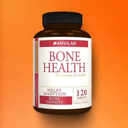 Bone Health Calcium 1000mg, Magnesium 500mg w Vitamin D 600IU. Potent Formula for Men & Women. Promotes Bone Density, Supports Joint Health, Restores Wellness. 120 Count