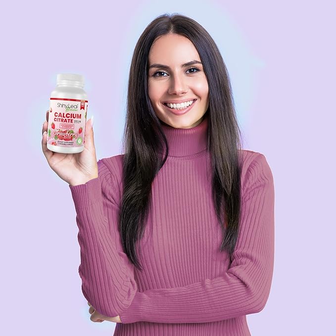 Bariatric Multivitamin Iron Free Capsules Calcium Citrate Chewable Strawberry Flavor - for Post Bariatric Surgery Including Gastric Bypass and Sleeve (30 Days)