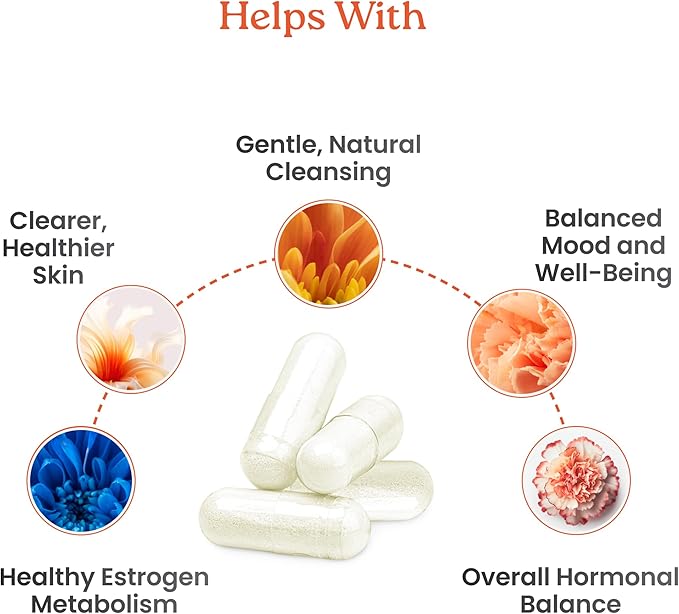 NewLife Naturals DIM Supplement 300mg for Women & Men - Hormonal Acne, Estrogen Balance Pills, Post Menopause Relief | Healthy Estrogen Level | Hormonal Balance - Bioperine | PCOS - 60 Day Supply