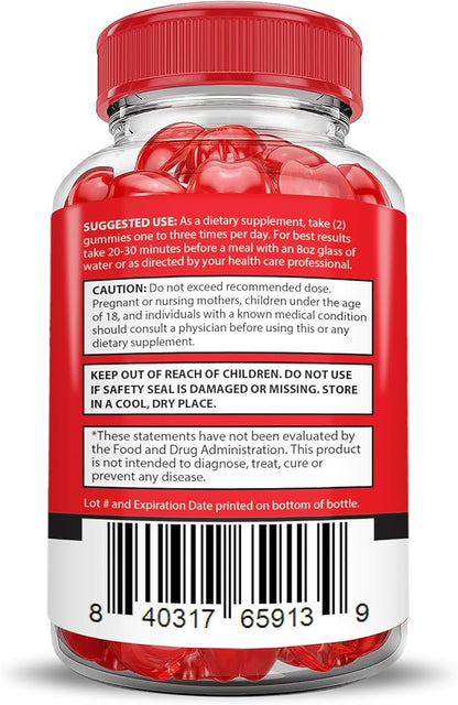 (3 Pack) Keto Crave Keto ACV Gummies Extreme 2000MG Keto Crave Keto Gummies Advanced Formula Apple Cider Vinegar with Pomegranate Beet Juice Powder B12 Vegan Non GMO 180 Gummys