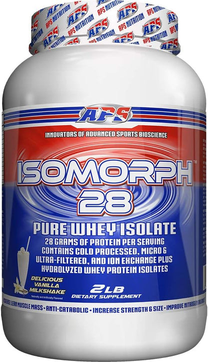 APS Nutrition Isomorph 28, Vanilla Milkshake, 2 Pound