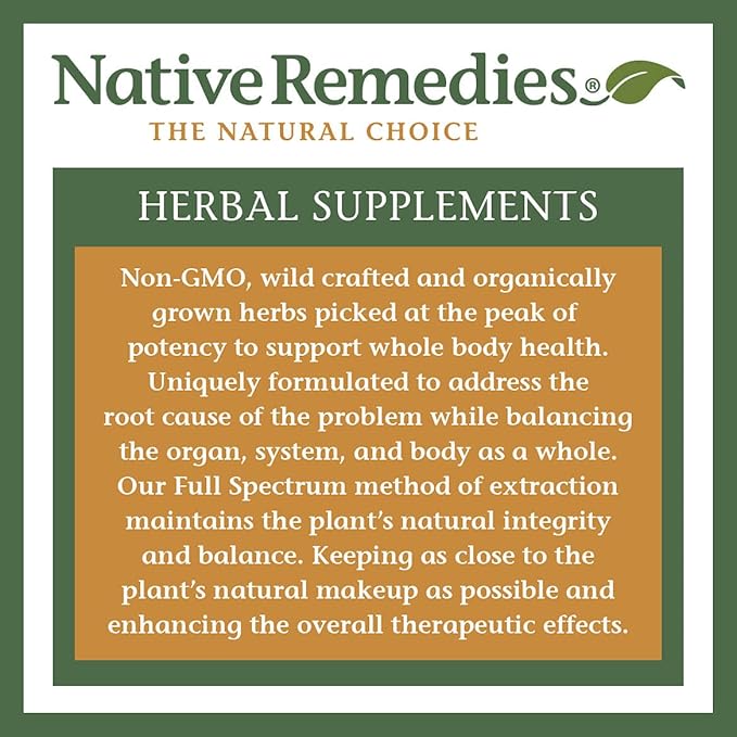 Native Remedies Detox Drops - All Natural Herbal Supplement Promotes Systemic Body Cleansing, Toxin Release and Liver Function and Detoxification - 59 mL