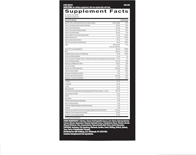 GNC Mega Men Sport Multivitamin | Performance, Muscle Function, and General Health | 180 Count