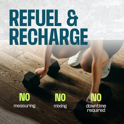 Frog Fuel Power Regular Protein Shot, 15g Protein Nano-Hydrolyzed Grass Fed Collagen, Post Workout, Gluten Free, Fat & Sugar Free, 22 Amino Acids, 0 Carbs, Berry, 1 oz Packets, 24 Pack