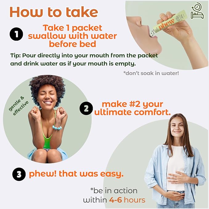 Natural Herbal Colon Cleanse for Constipation Relief and Gut Health by Phew - Colon Constipation Relief Supplement for Gentle Detox, Made with Bitter Orange, and Magnolia Bark (10 Pack)