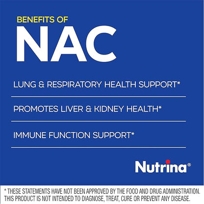 NAC 600 mg - NAC Supplement for Immune Support & Lung Health, Liver Support & Antioxidant* - Freeform N-Acetyl-L-Cysteine - 90 Capsules