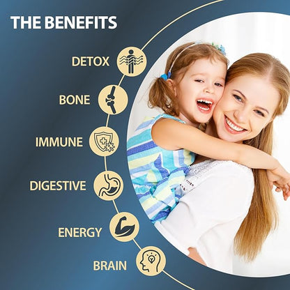 Zeolite Detox for Kids and Adults, Premium Zeolite Clinoptilolite Liquid with Methyl Vitamin B12 & D3, Gentle Heavy Metal Detox for Kids, Energy, and Focus, Monk Fruit Flavor, 4 Fl Oz